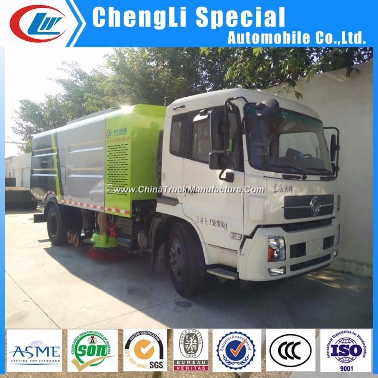 Dongfeng Road Sweeper Cleaning Truck 8tons for Southeast Asia