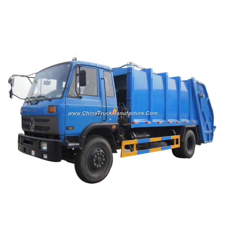Dongfeng 4X2 Heavy Duty 10cbm Garbage Compactor Truck