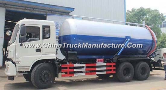 Large Capacity 16m3 Vacuum Sewage Suction Truck for Sale