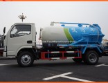 Diesel 90HP 4X2 5cbm Vacuum Sewage Suction Truck