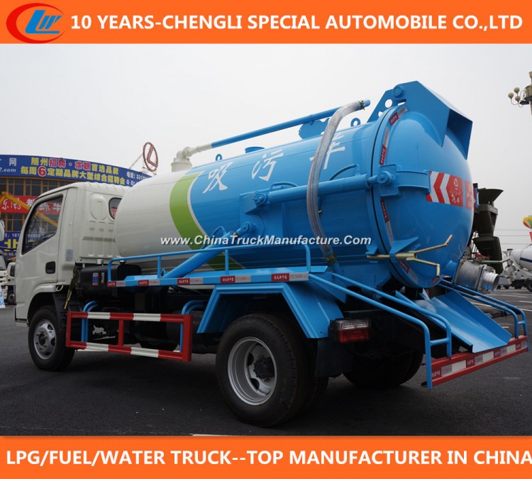 Dongfeng 4*2 Sewage Suction Truck with Vacuum Pump