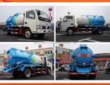 4X2 15cbm Sewage Suction Truck 180HP Vacuum Suction Truck