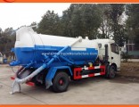 4X2 3000 Liters Sewage Suction Truck for Sanitation