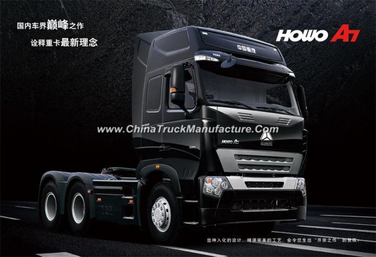 Popular Model HOWO A7 Tractor Truck of Sinotruk 420HP