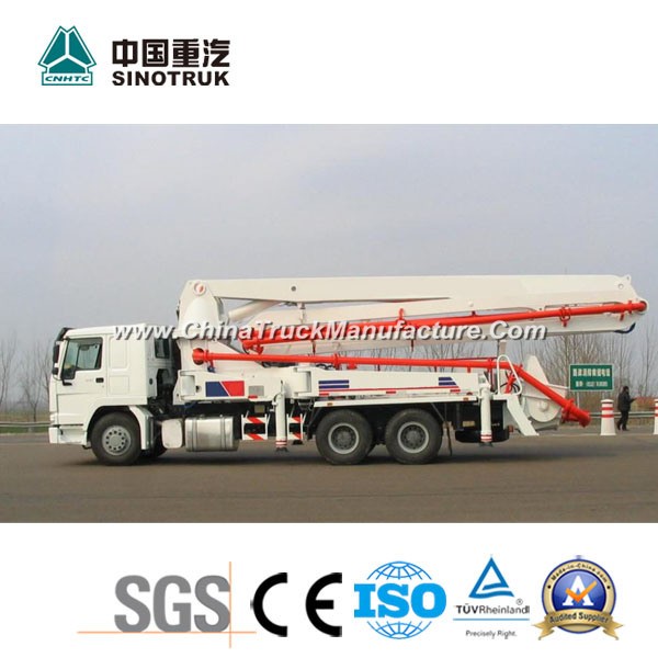 Low Price Concrete Pump Truck of 24-58meters Sinotruk