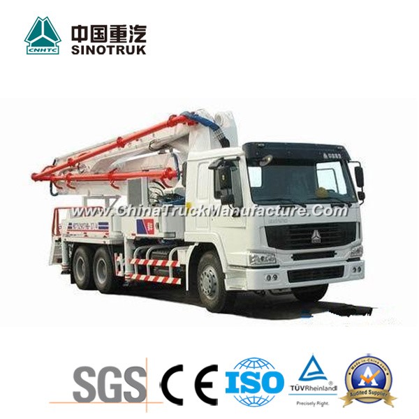 Popular Model HOWO Concrete Pump Truck of 24-58meters