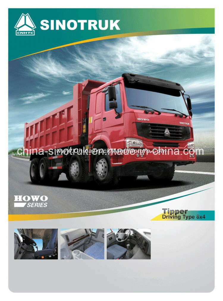 China Best China HOWO Dump Truck of 8X4