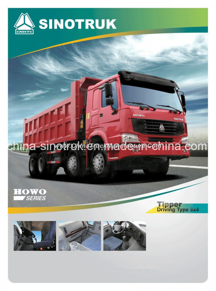 Best Price China HOWO Tipper Truck of 8X4