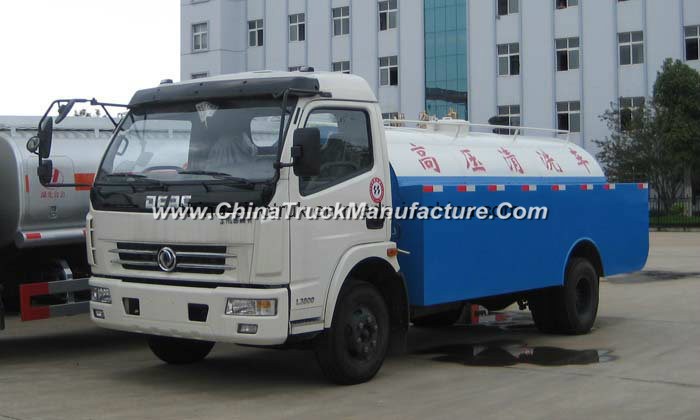 Dongfeng 4X2 8000L High Pressure Washing Truck 8cbm Cleaning Tanker Truck for Sale