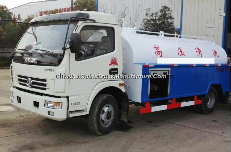 Dongfeng 5t 8t Sewer Suction Truck High Pressure Sewer Cleaning Truck