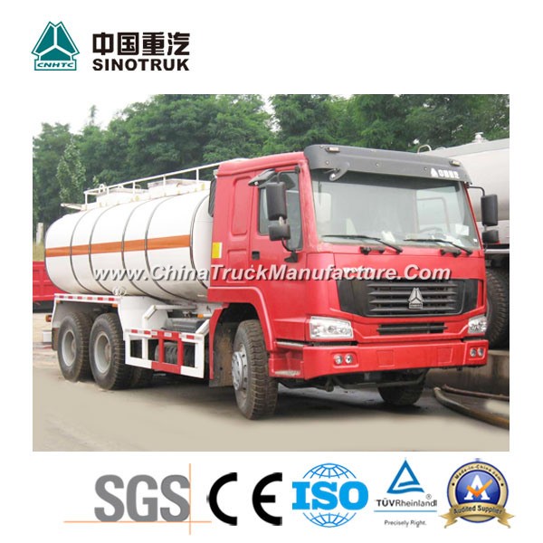 Very Cheap HOWO Oil Tank Truck of 6*4 20-25m3/Fuel Tanker