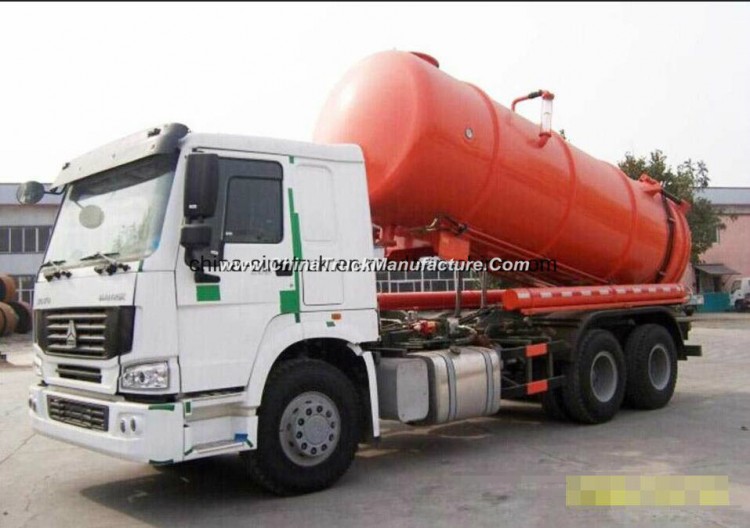Sinotruck Top Quality Toiilet Sewage Truck of 12m3 Tanker for Sale