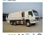 Professional Supply HOWO Compression Garbage Truck with Different Tank Size