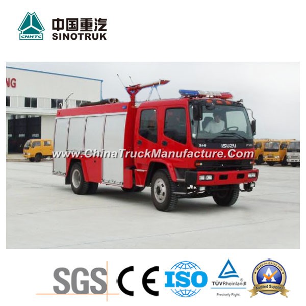 Very Cheap Isuzu Chassis Water Fire Truck with 8000L