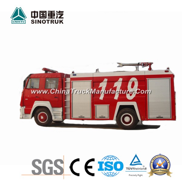 Competive Price HOWO Fire Truck of 8m3
