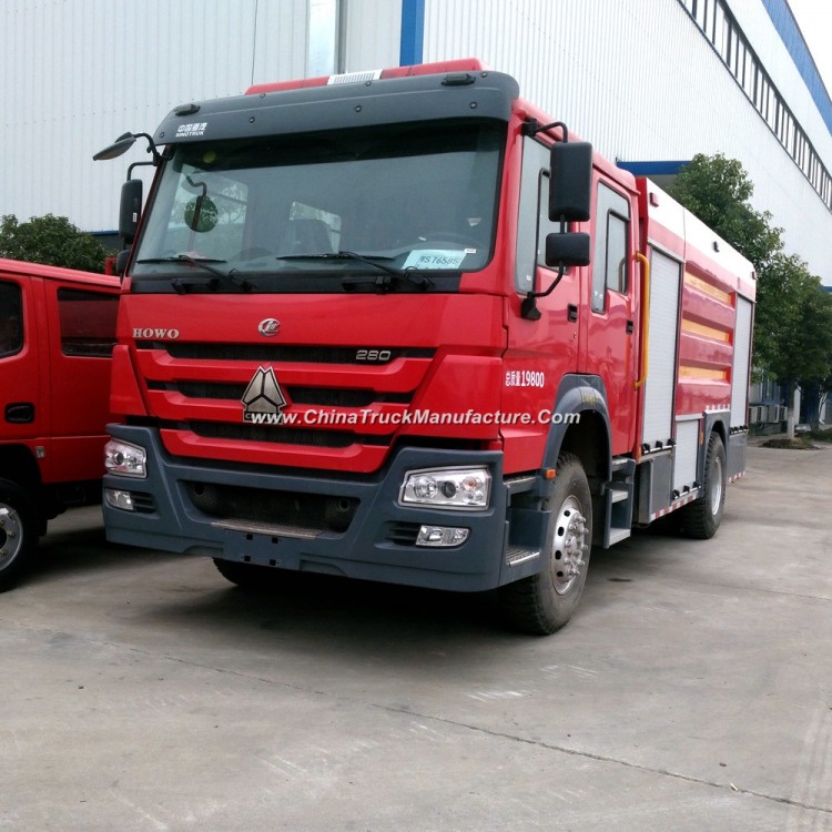 The Cheapest Price Sinotruk/HOWO Fire Engine, Fire Fighting Vehicles