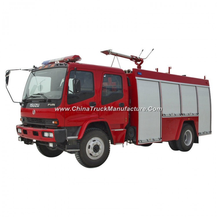 Professional Supply Isuzu Fire Engine Fire Fight Truck of Water Foam Type