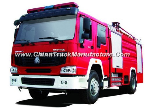 Professional Supply Water & Foam Fire Trucks Fire Fighting Truck Fire Fight Truck with 5m3+2m3 T