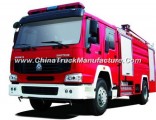 Professional Supply Water & Foam Fire Trucks Fire Fighting Truck Fire Fight Truck with 5m3+2m3 T