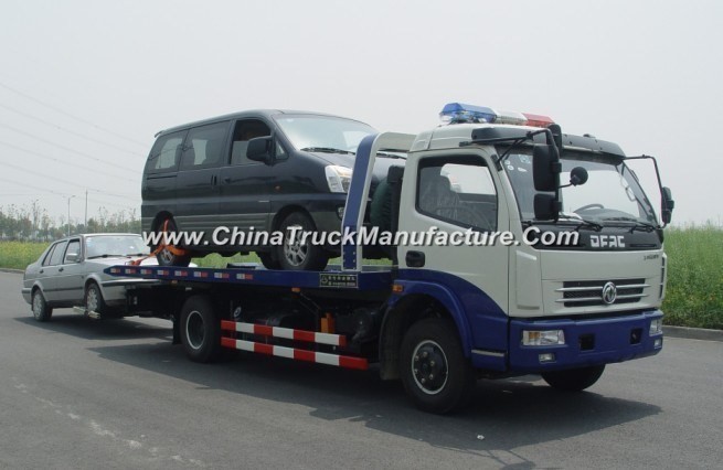 Professional Supply Isuzu Street Rescue Flat-Bed Tow Truck for Cars