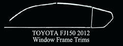 Top Quality Window Frame Tirms of Different Car