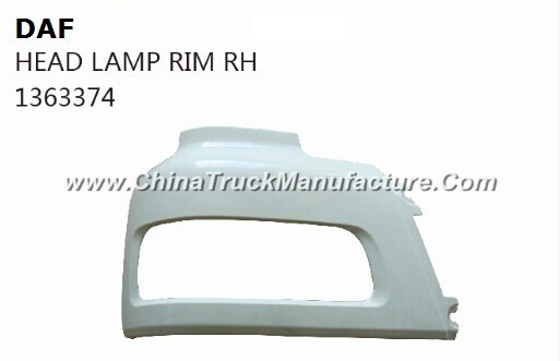 Hot Sale Daf Truck Parts Head Lamp Rim Rh 1363374