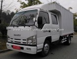 Isuzu 4X2 4t Double Cab Diesel Van Box Truck