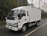 Hot Sale Diesel Engine 600p 4X2 3360mm Wheelbase Isuzu Single and Half Cabin Van Truck