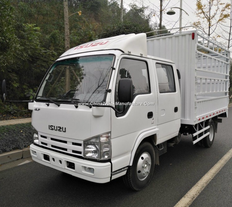 Isuzu 4X2 Double Cab Warehouse Gate Cargo Light Truck