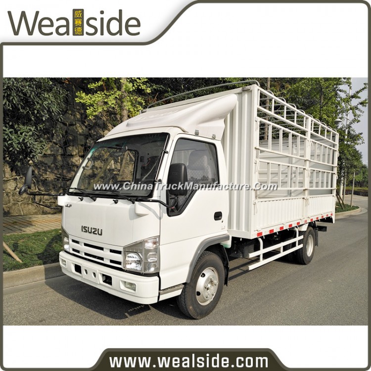 Isuzu Diesel Engine 4X2 98HP Warehouse Cargo Truck