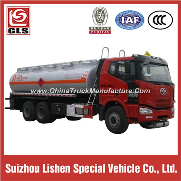 3 Axles 19000L Fuel Tank Truck for Gasoline/Diesel Transportation