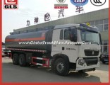 6X4 HOWO 20000L Gasoline Transport Fuel Tank Truck