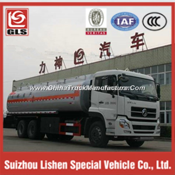6X4 Dongfeng 19cbm Carbon Steel Oil Transport Tank Truck