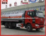 6X4 Jiefang 25t Oil Tanker Truck of 21cbm