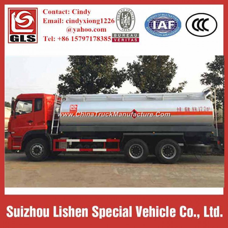 Diesel Engine Type 15-30cbm Fuel Transport Tanker Truck