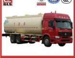 Tri-Axle 38 Cubic Meters Bulk Powder Material Tanker