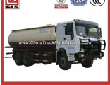 HOWO 3 Axles 16000L Bulk Powder Material Tank Truck