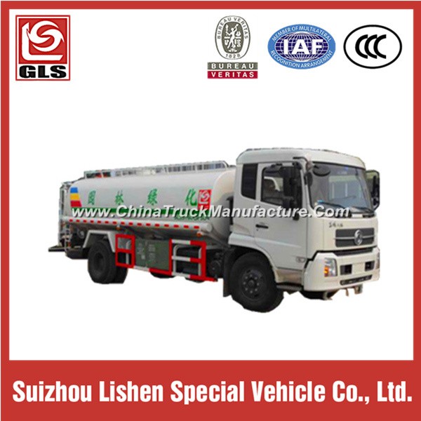 4X2 Dongfeng 9000L Water Tank Truck
