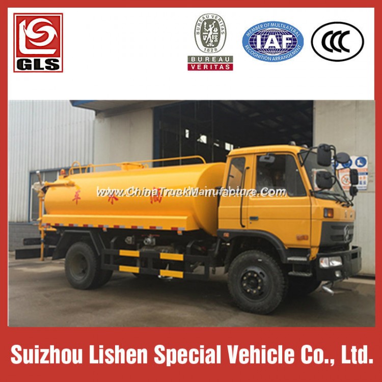4X2 Dongfeng 10000 Liters Water Tank Truck