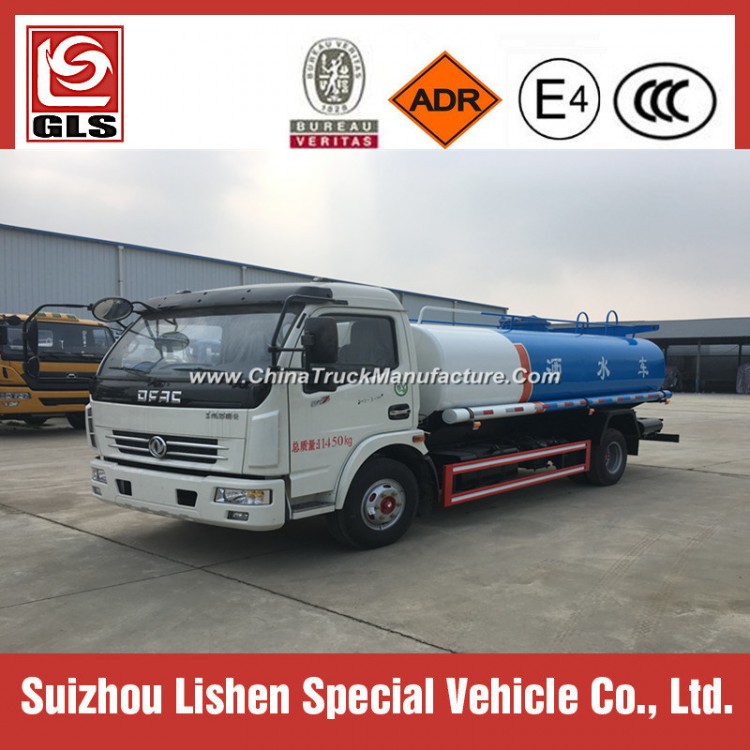 7000L 8000L 9000L 10000L Water Tank Truck Dongfeng Water Bowser Truck