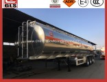 3 Axle 50cbm Fuel Tank Tanker Semi Trailer for Sale Aluminum Alloy Europe Standard