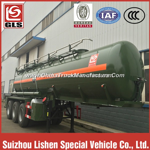 China 35000L Corrosive Liquid Tank Semi Trailer