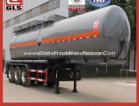 Tri-Axle 6 Tires 28000L Chemical Liquid Tank Semi Trailer
