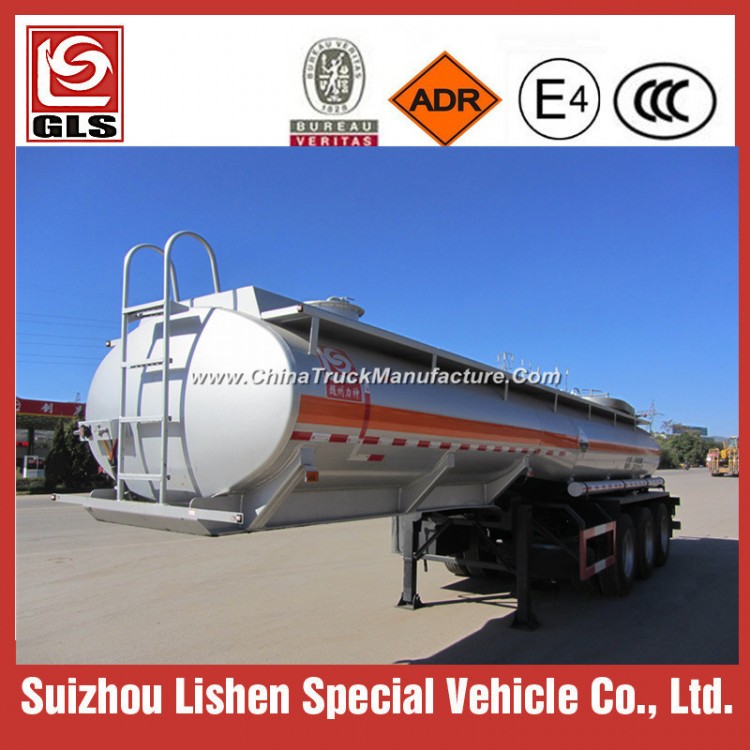 Chemical Transport Tanker Trailer 25m3 Tri-Axle 98% Sulfuric Acid Tanker Trailer 25000L