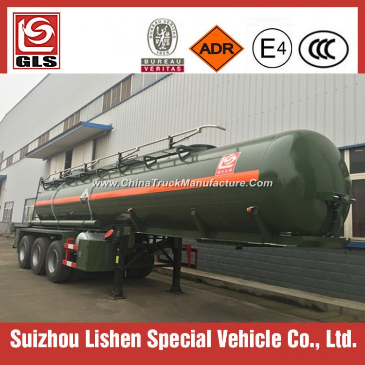 20000L 25000L 30000L Chemical Sulphuric Acid Tanker Semi Trailer
