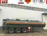 25000liter Vitriol / Hydrochloric Acid / Muriatic Acid Carbon Steel Tanker Semi Trailer 25 M3 Truck 