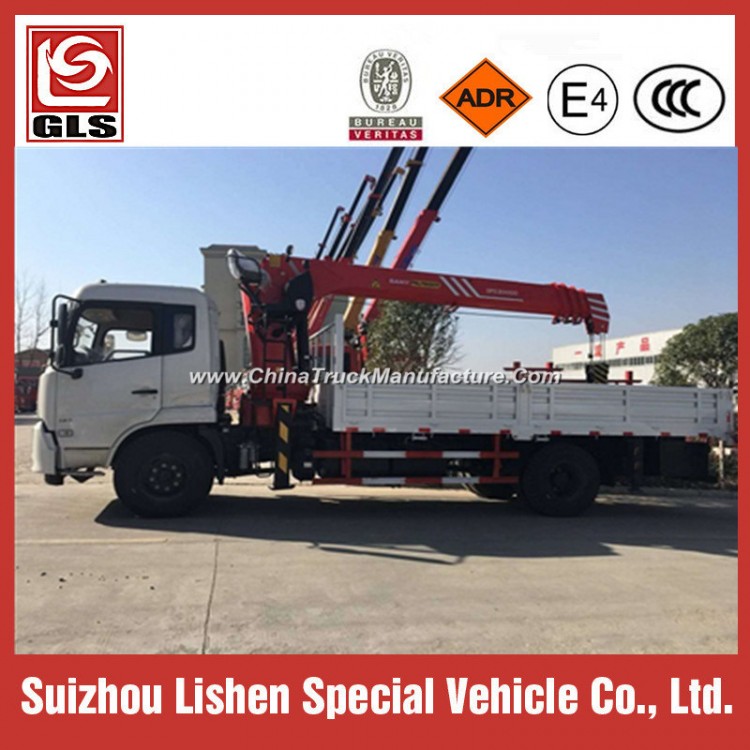 Sany Truck Mounted Mobile Truck 8/10t Ton Truck Crane