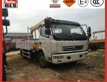 Dongfeng 5 Ton Telescoping Boom Crane LHD/Rhd Truck Mounted Crane