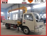 Factory Supply Hot Sell Dongfeng 2/3/3.5t Ton Truck with Crane Mounted Cargo Box Truck