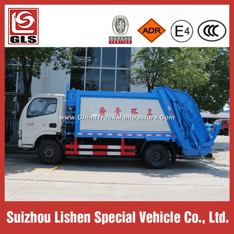 Dongfeng Best Sale 5m3 New Refuse Collector Compactor Garbage Truck